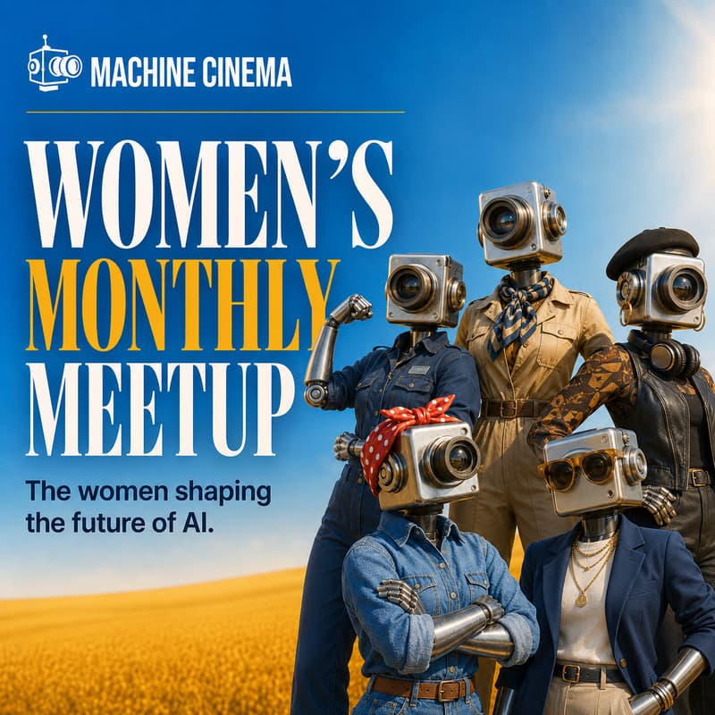 Cover Image for Machine Cinema Women’s Monthly Meetup