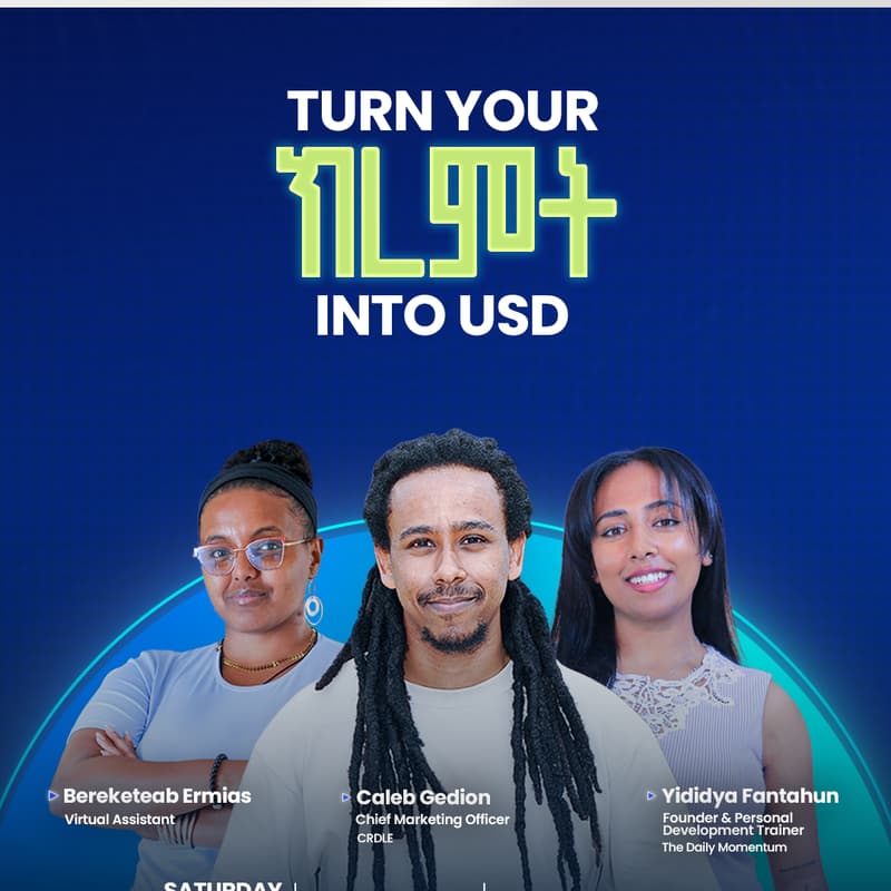 Cover Image for Turn your ክረምት into USD!