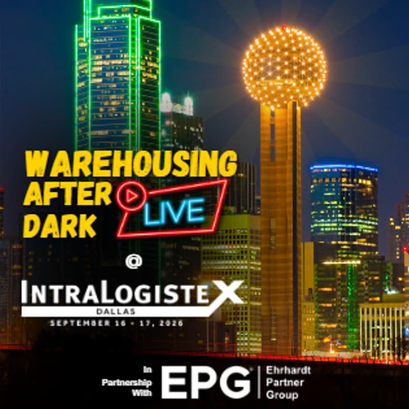 Cover Image for Warehousing After Dark LIVE @ IntraLogistex