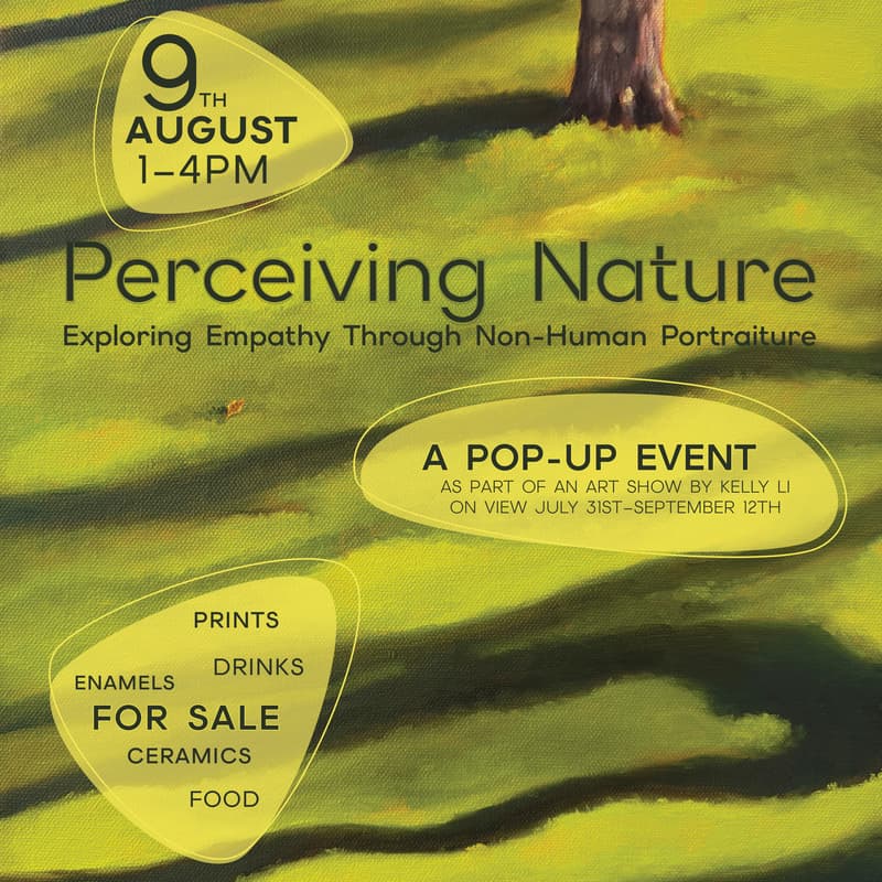 Cover Image for Afternoon Pop-Up for 'Perceiving Nature: Exploring Empathy Through Non-Human Portraiture'