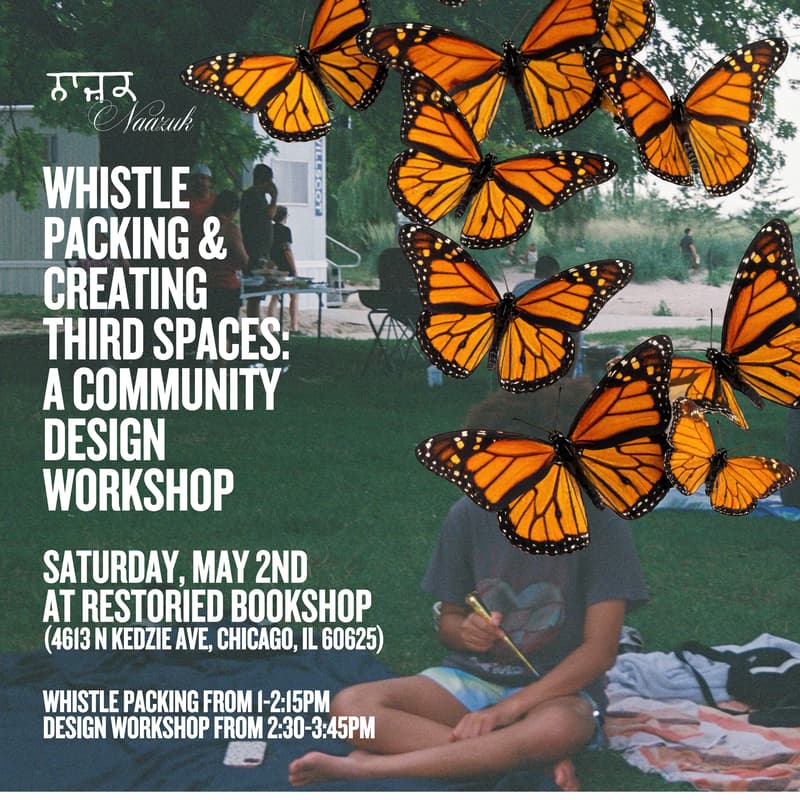 Cover Image for whistlepacking + creating third spaces: a community design workshop