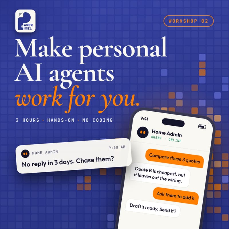 Cover Image for Make Personal AI Agents Work for You (Workshop 2)