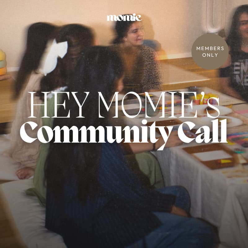 Cover Image for HEY MOMIE Community Call June 2026 (Members-Only)