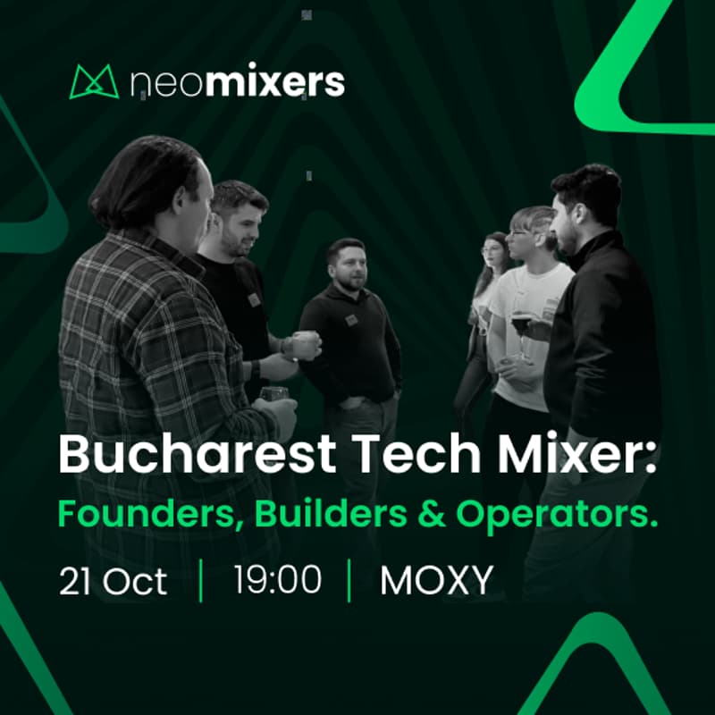 Cover Image for Bucharest Tech Mixer | October Edition