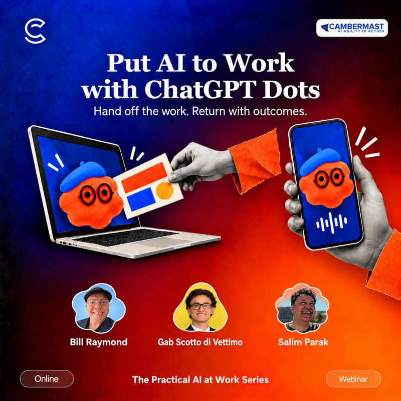 Cover Image for Put AI to Work with ChatGPT Dots