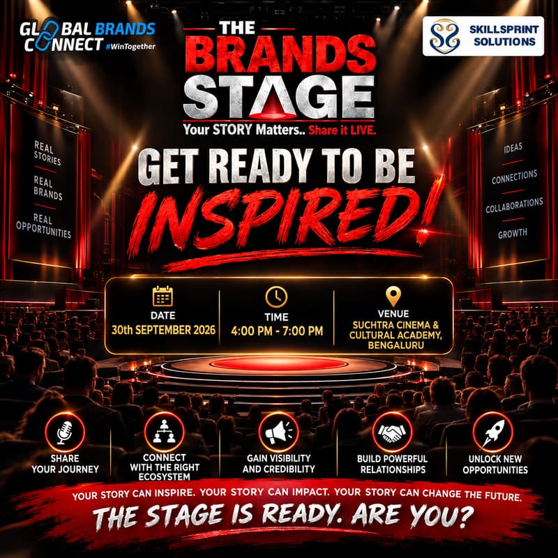 Cover Image for THE BRANDS STAGE, Your STORY Matters.. Share it LIVE