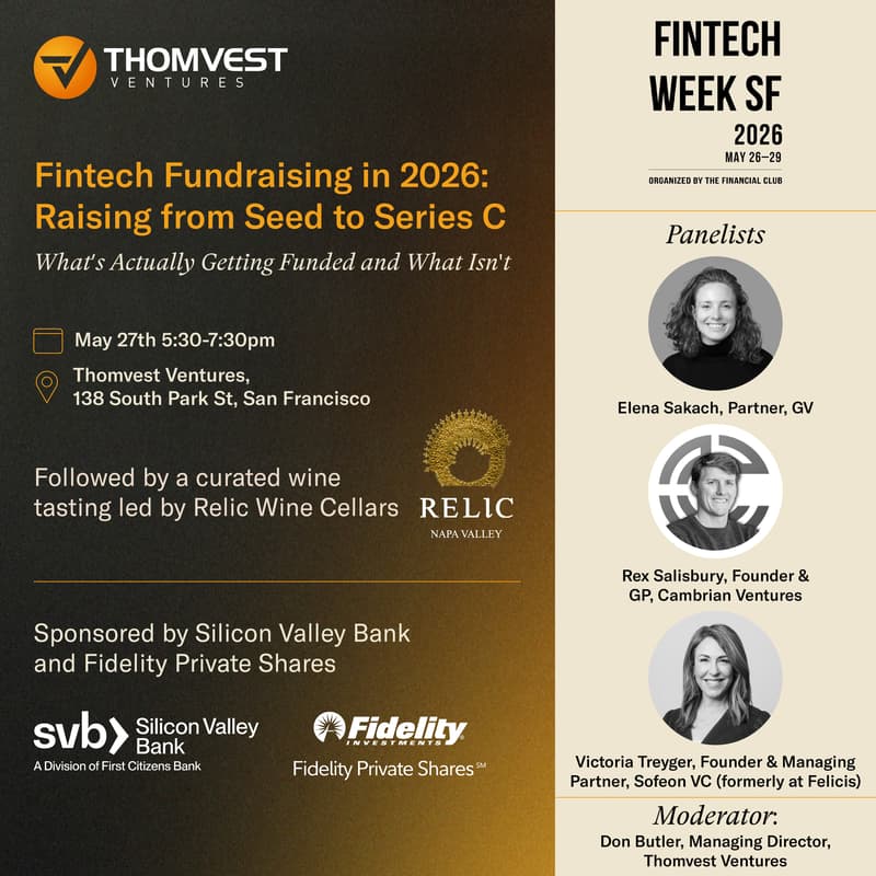 Cover Image for Fintech Fundraising in 2026: Raising from Seed to Series C
