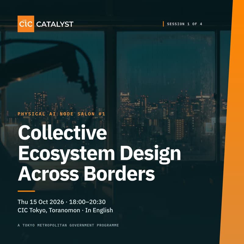 Cover Image for Physical AI Node Salon #1: Collective Ecosystem Design Across Borders
