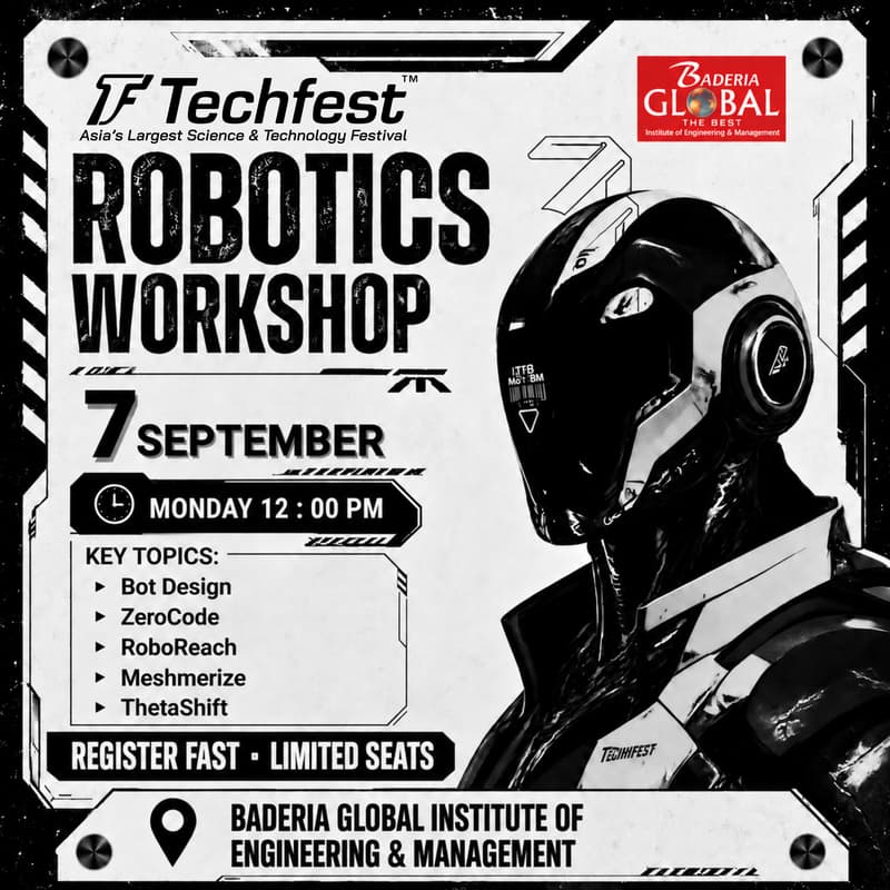 Cover Image for ROBOTICS WORKSHOP