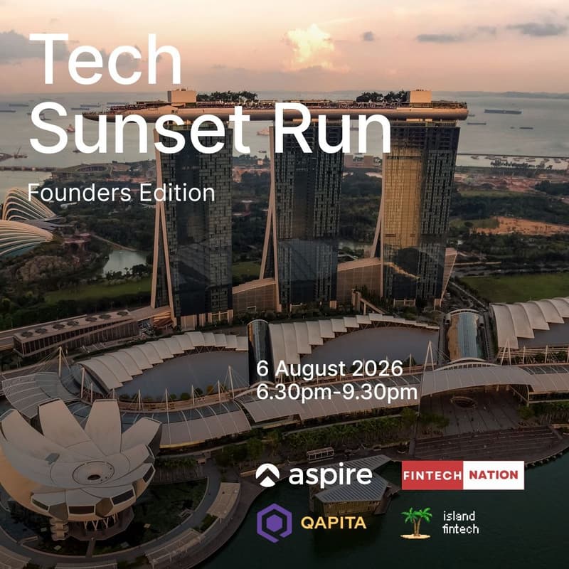 Cover Image for Tech Sunset Run: Founders Edition - Aspire x Qapita x Fintech Nation x Island Fintech