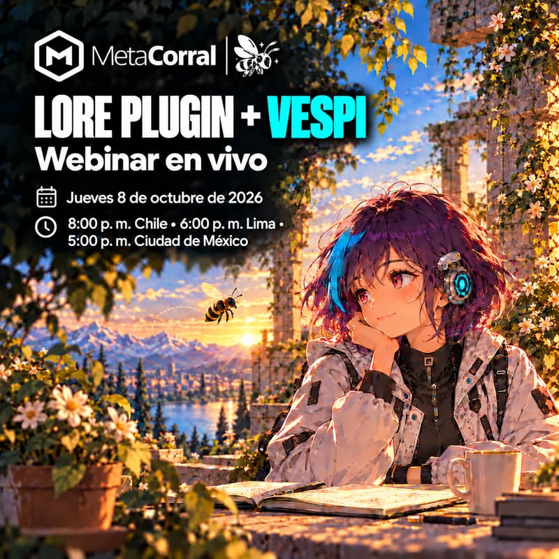 Cover Image for Empieza a construir con IA desde tu idea, con Lore Plugin y Vespi
