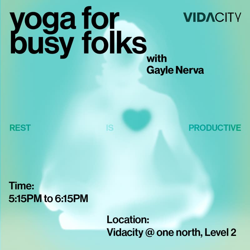 Cover Image for Yoga for Busy Folks with Gayle Nerva