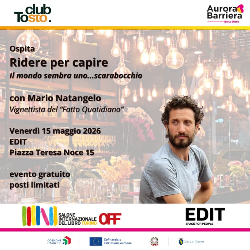 Cover Image for Ridere per capire - conversazione con Mario Natangelo