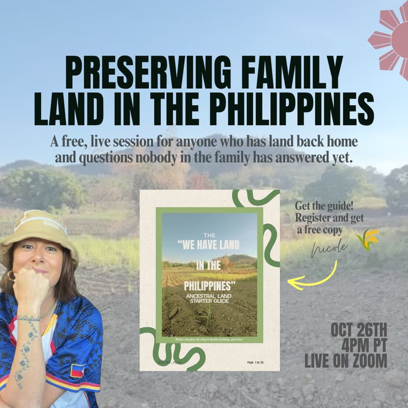 Cover Image for Preserving Family Land in the Philippines