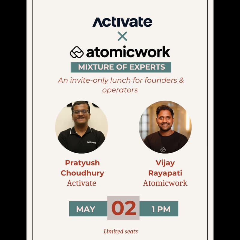 Cover Image for Mixture of Experts - Activate x Atomicwork
