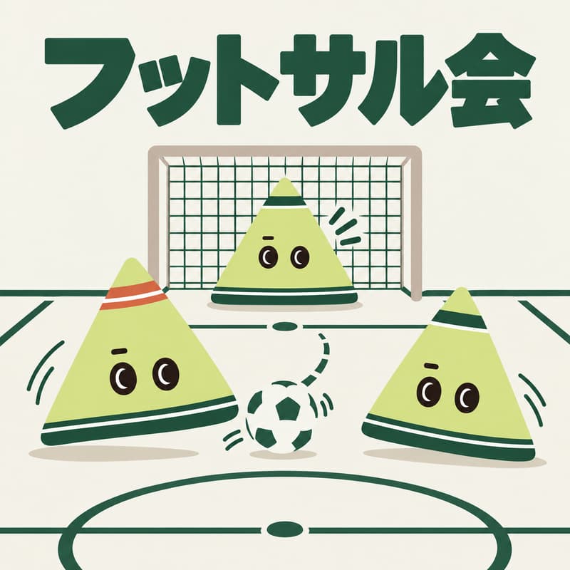 AI木曜会┃第1回フットサルしよう会|@国立代々木競技場フットサルコートのカバー画像