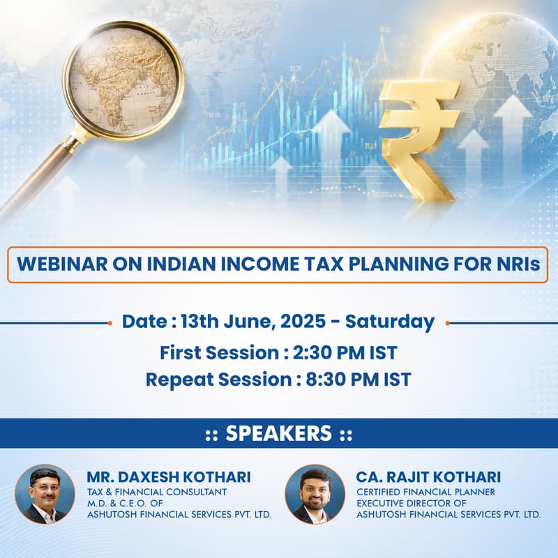 Cover Image for Webinar on Indian Income Tax Planning for NRIs