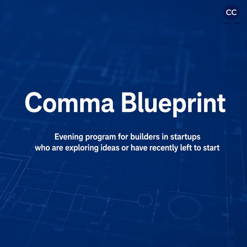 Cover Image for Comma Blueprint Program Session 4: Lightning Pitches