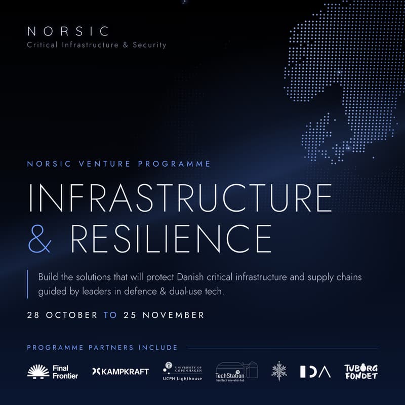 Cover Image for NORSIC · Security & Critical Infrastructure F26 Venture Programme