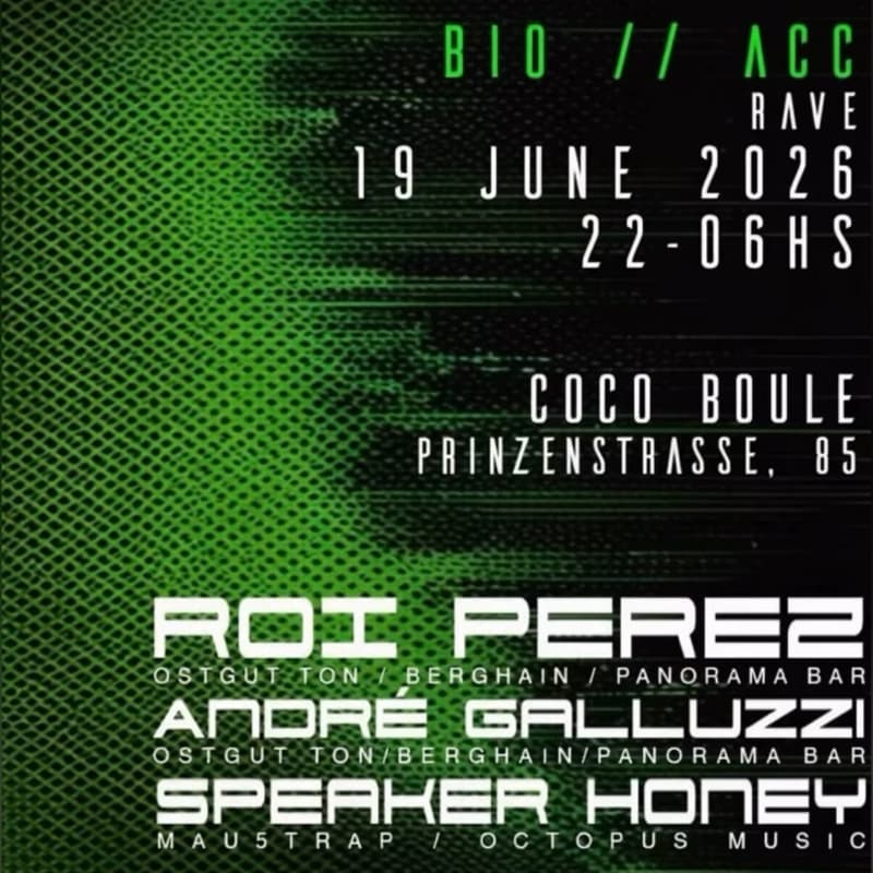 Cover Image for BIO/ACC RAVE BERLIN
