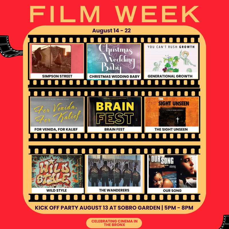 Cover Image for Bronx Film Week | Day 1