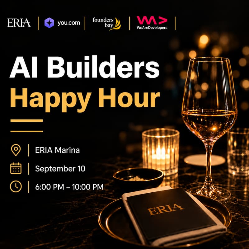 Cover Image for AI Builders Happy Hour @ ERIA