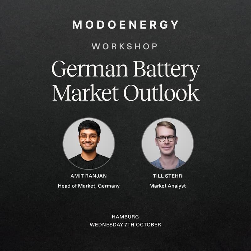 Cover Image for WORKSHOP: German Battery Market Outlook (Hamburg)