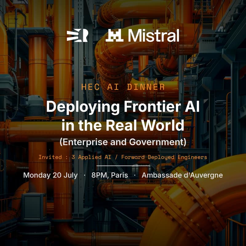Cover Image for Mistral AI & HEC IA - Dinner