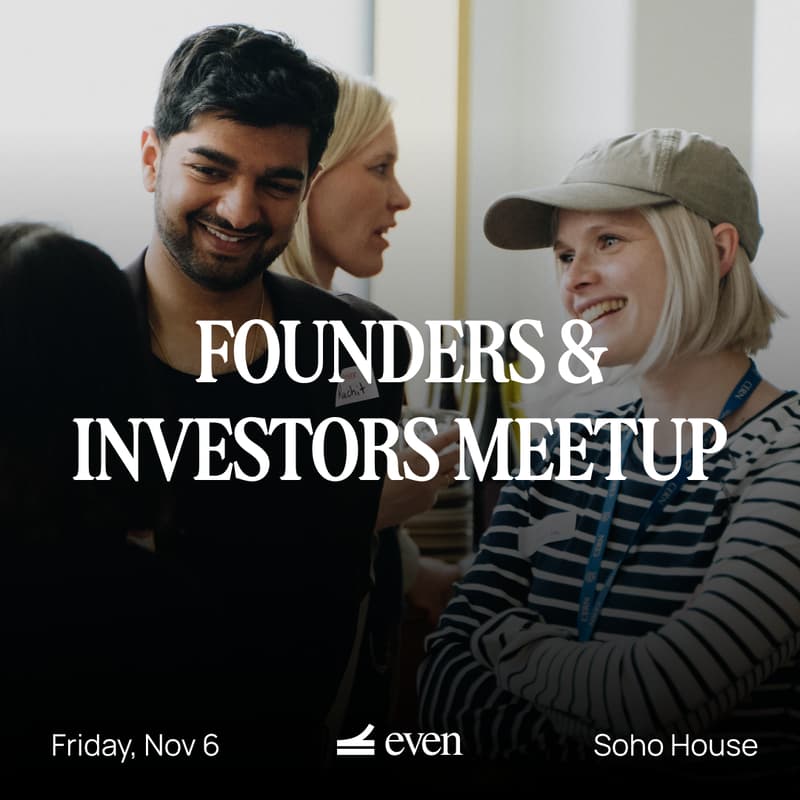 Cover Image for Invite only: Founders and investors meetup