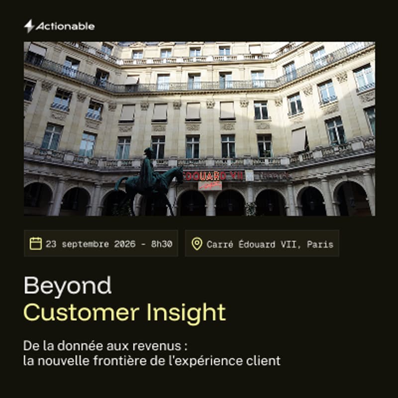 Cover Image for Beyond Customer Insight - De la donnée aux revenus