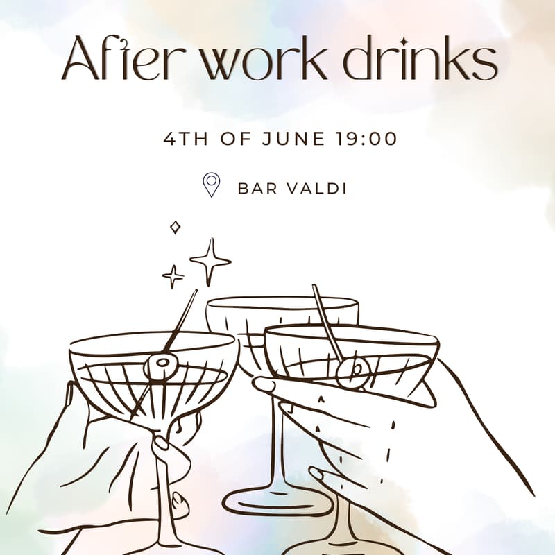 Cover Image for After work drinks @ Bar Valdi | The Aureum Club