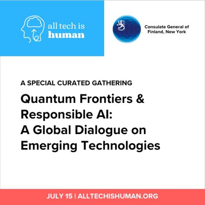 Cover Image for Quantum Frontiers & Responsible AI: A Global Dialogue on Emerging Technologies