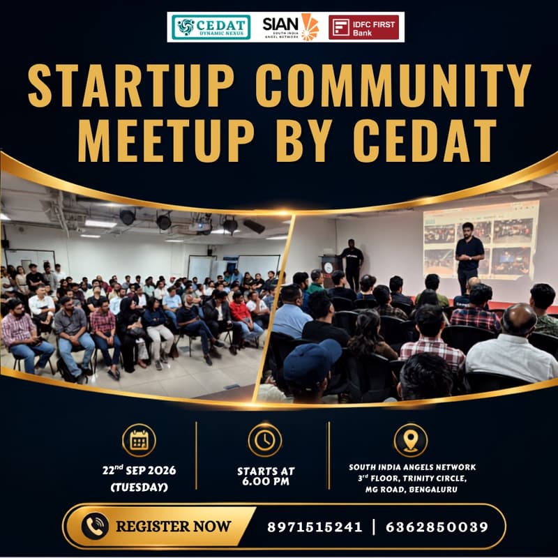 Cover Image for Startup Community Meetup by CEDAT