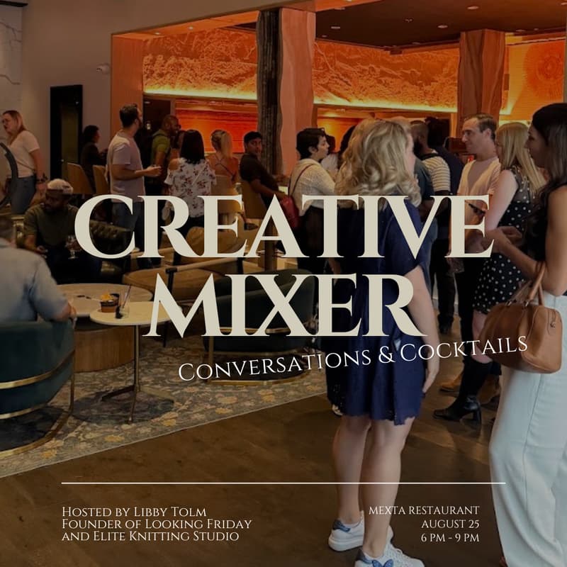 Cover Image for Creative Mixer: Conversations & Cocktails at Mexta