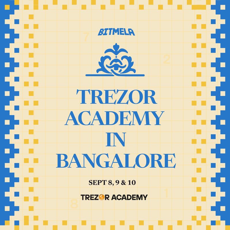 Cover Image for Trezor Academy: Bangalore