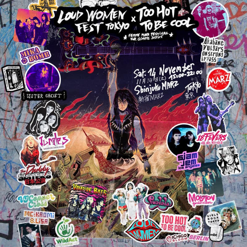 Cover Image for LOUD WOMEN Fest Tokyo X Too Hot to Be Cool