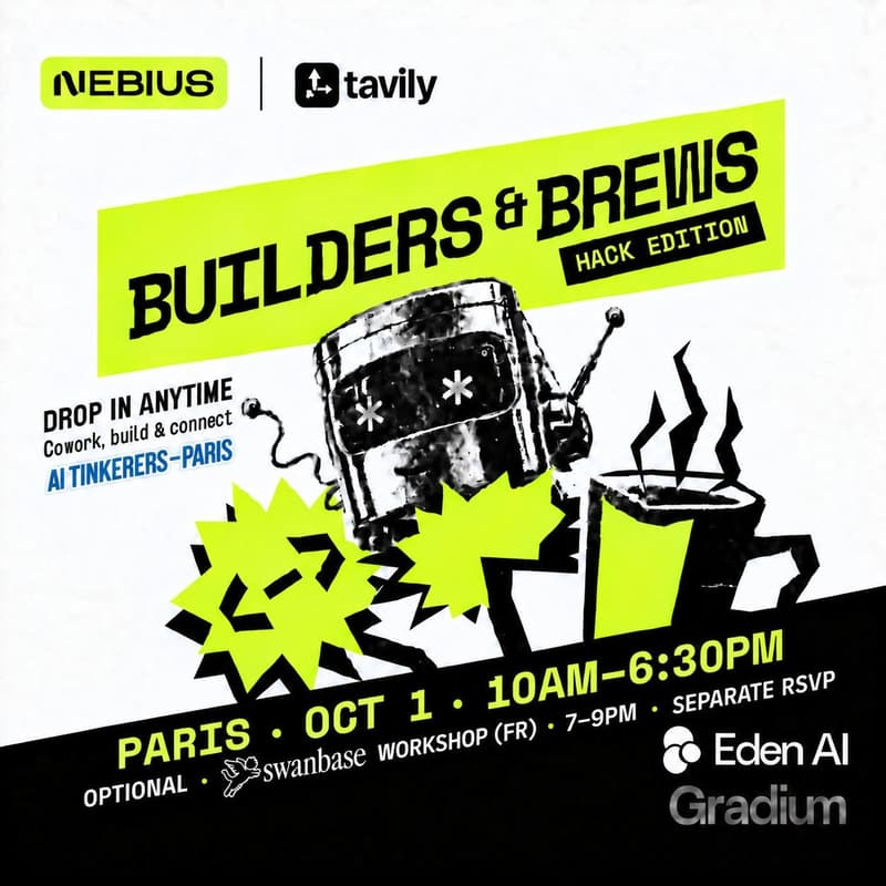 Cover Image for Builders & Brews Paris
