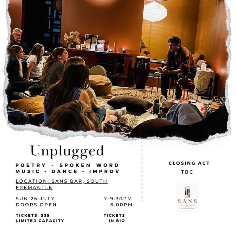 Cover Image for Unplugged Open Mic, Perth