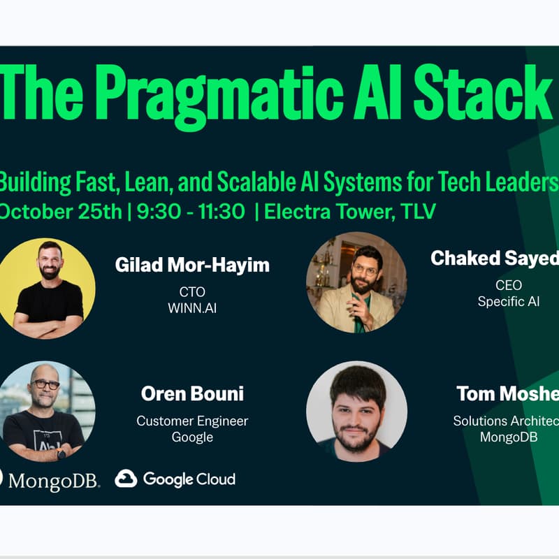 Cover Image for The Pragmatic AI Stack