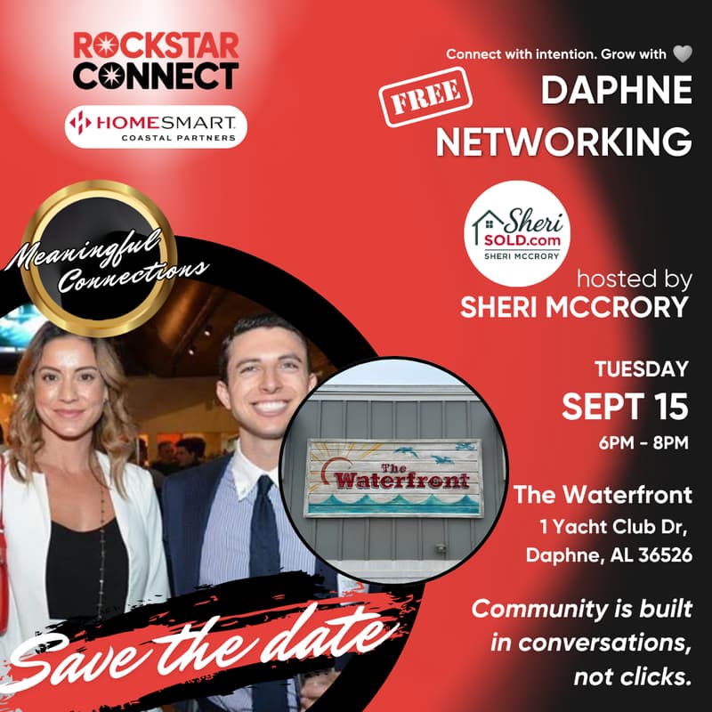 Cover Image for Free Daphne Rockstar Connect Networking Event (September)