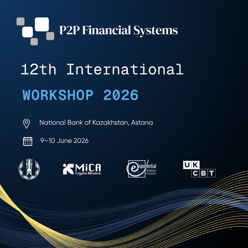 Cover Image for Peer-to-Peer Financial Systems Workshop (P2PFISY)