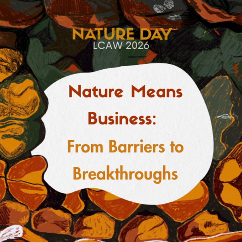 Cover Image for Nature Means Business: From Barriers to Breakthroughs