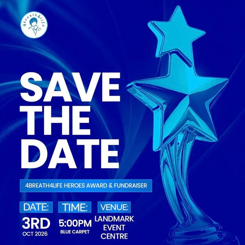 Cover Image for 4Breath4Life Heroes Award & Fundraiser 2026