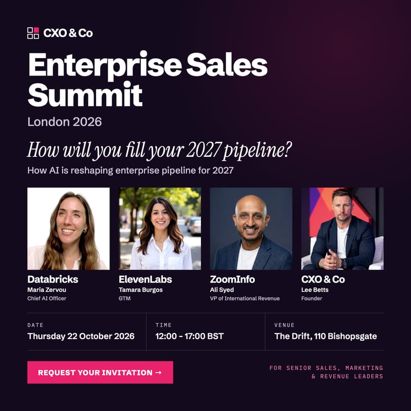 Cover Image for Enterprise Sales Insider Summit London 2026