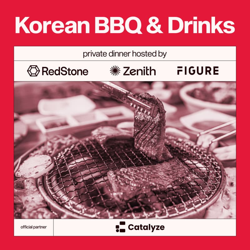 Cover Image for Invite Only - KBW Korean BBQ & DrinksQ by RedStone, Zenith, Figure and Credora
