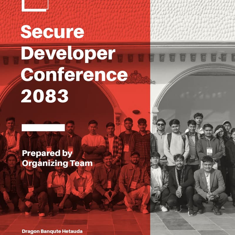 Cover Image for Secure Developer Conference 2083