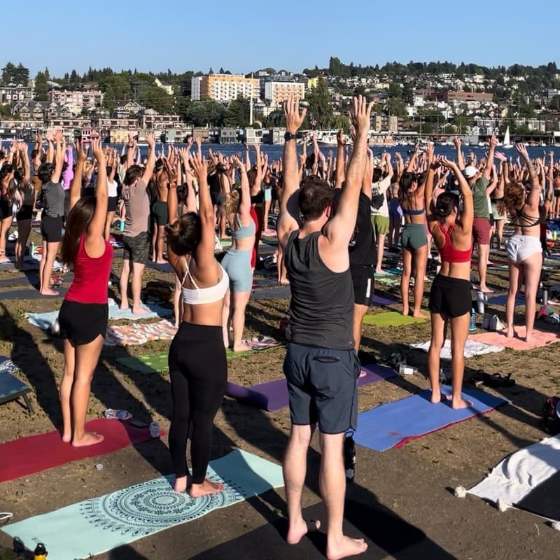 Cover Image for Yoga at Gas Works Park - let's go together!