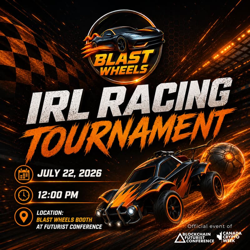 Cover Image for Blast Wheels IRL Racing Tournament – Futurist Toronto 2026