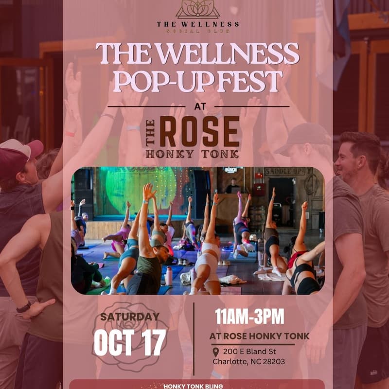 Cover Image for Wellness Pop-up Fest at Rose Honky Tonk