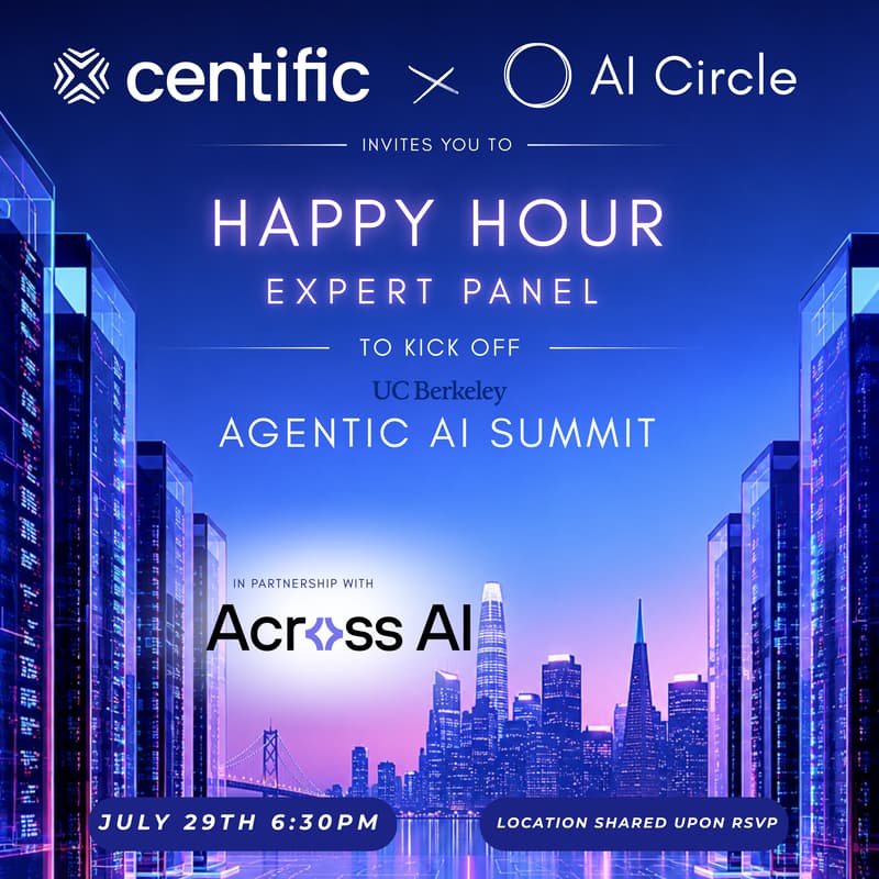 Cover Image for [Agentic AI Summit Kickoff] Happy Hour co-hosted by Centific x AI Circle